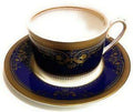 LE PERLE ART. 6641011 TAZZA THE CON PIATTINO MINUETTO BLU