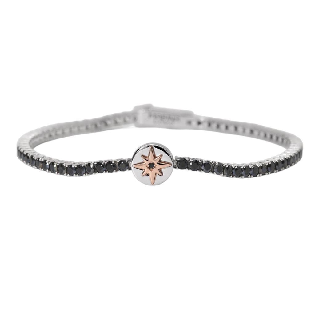 Mabina Bracciale Uomo Tennis con Rosa dei Venti