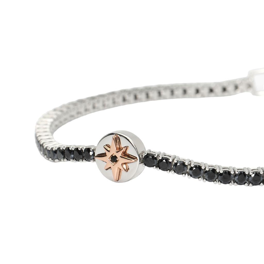 Mabina Bracciale Uomo Tennis con Rosa dei Venti