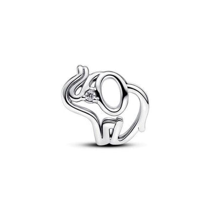 Charm Openwork Elefante