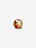 Marvel Avengers Elmo di Iron Man Placcatura in Oro 14k - CHARM