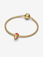 Marvel Avengers Elmo di Iron Man Placcatura in Oro 14k - CHARM