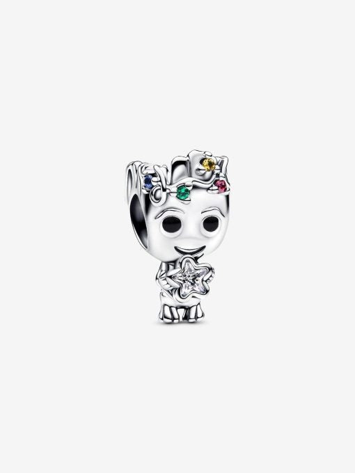 Marvel Groot e Stella Luminosa Pandora - charm
