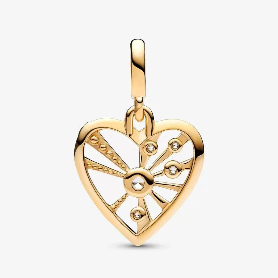 Medallion Heart & Rays Pandora ME