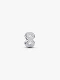 Mini Charm Infinito effetto diamantato Argento Sterling 925 - CHARM