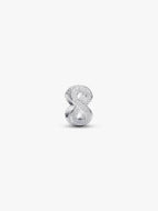 Mini Charm Infinito effetto diamantato Argento Sterling 925 - CHARM