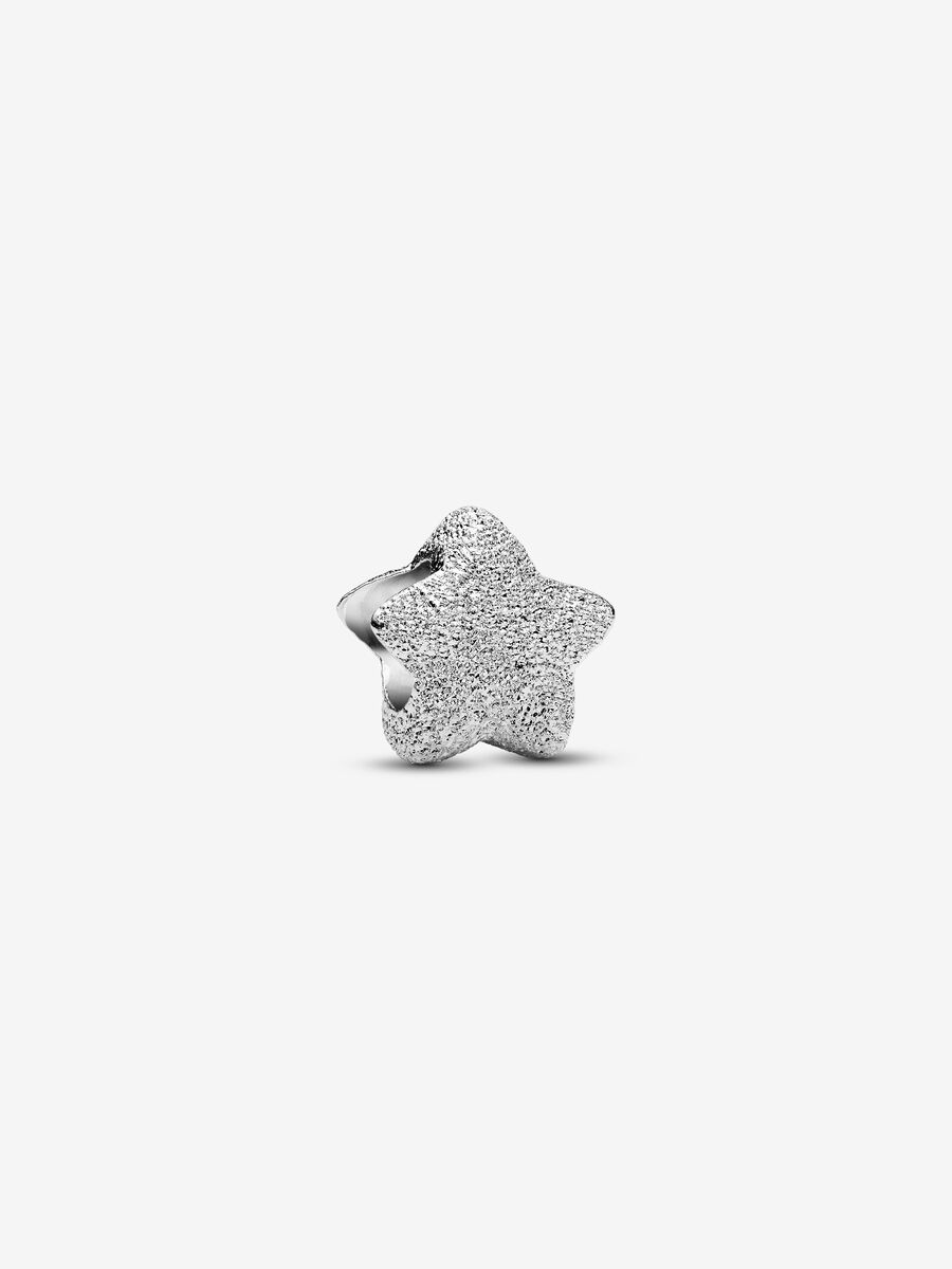 Mini Charm Stella effetto diamantato Argento Sterling 925 - CHARM