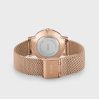 Minuit Mesh White, Rose Gold Colour