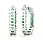 Orecchini a Cerchio Donna Swarovski Matrix - ORECCHINI