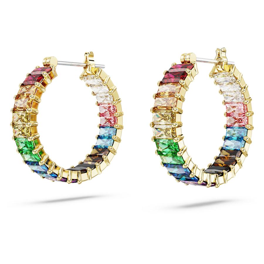 Orecchini a cerchio Matrix