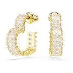 Orecchini a cerchio Matrix Gold