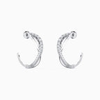 ORECCHINI A CERCHIO TWIST