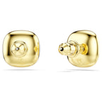 Orecchini a lobo Una Angelic Taglio Cushion, Bianchi, Finitura oro 18K