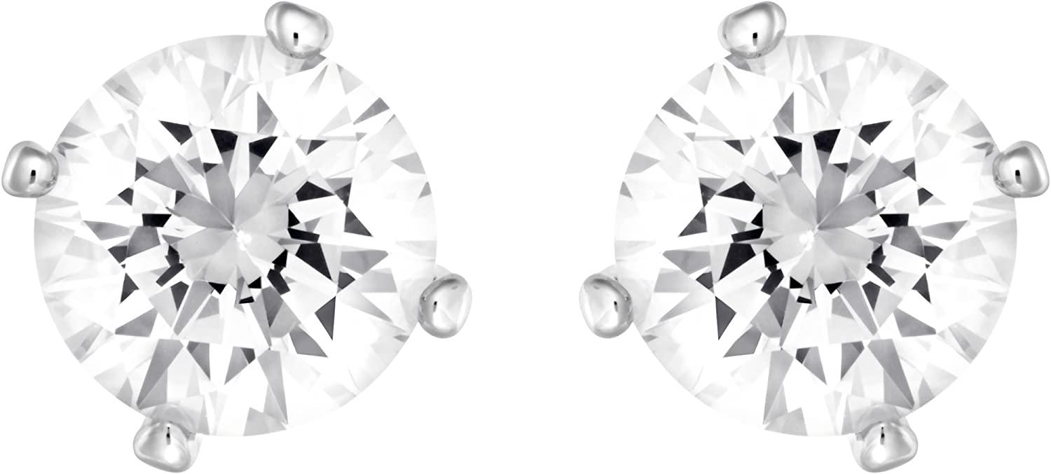 ORECCHINI ANGELIC, BIANCO, PLACCATURA RODIO