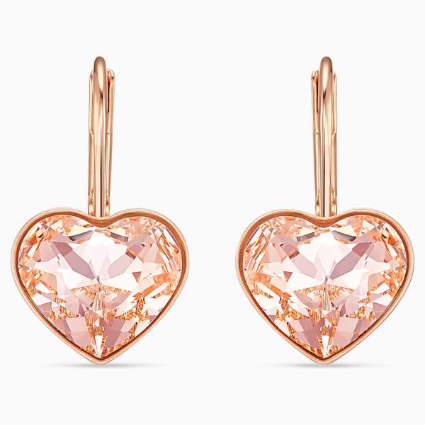 ORECCHINI BELLA HEART ROSA
