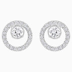 ORECCHINI CREATIVITY CIRCLE BIANCO