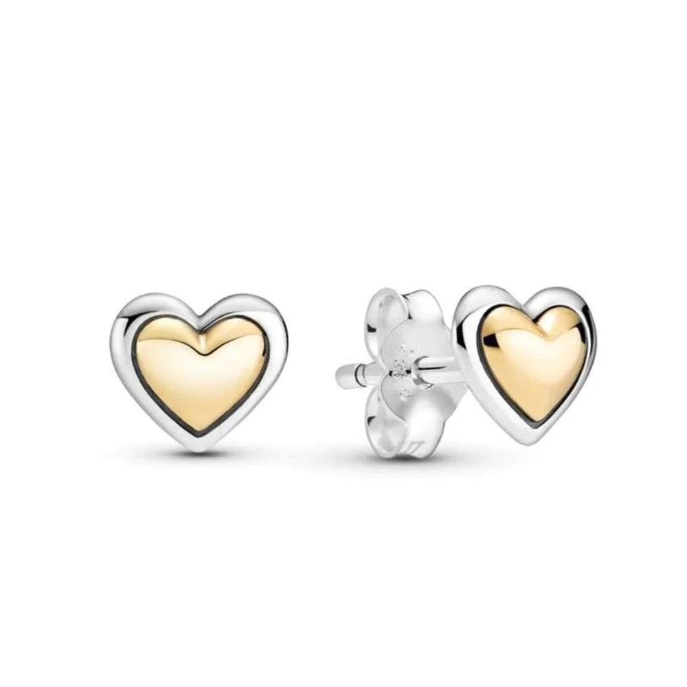 Orecchini Cuore Dorato