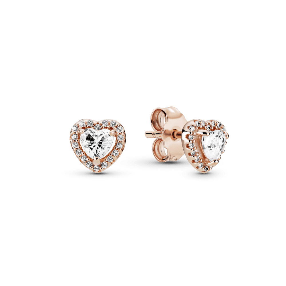 Orecchini Cuori in Rilievo