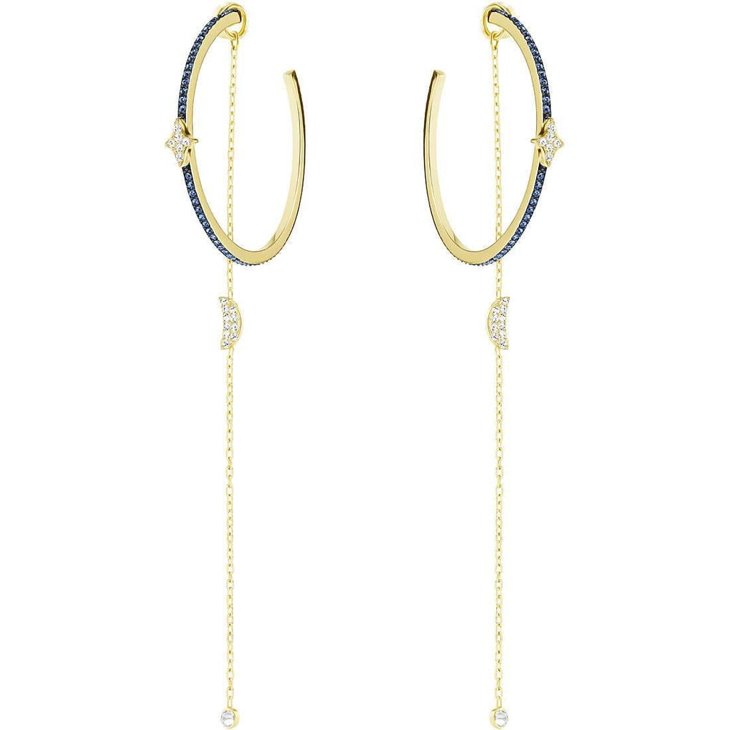 Orecchini donna gioielli Swarovski Duo Moon
