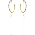 Orecchini donna gioielli Swarovski Duo Moon