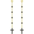 Orecchini donna gioielli Swarovski Mini Cross