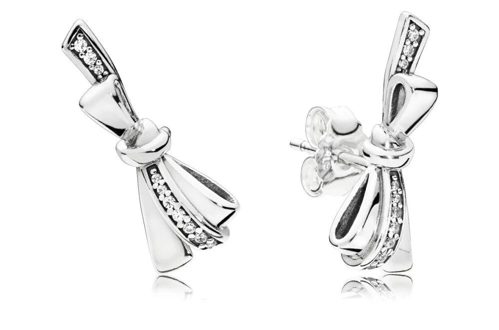 ORECCHINI FIOCCO LUMINOSO