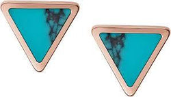 Orecchini Fossil Triangle Fashion