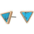 Orecchini Fossil Triangle Fashion