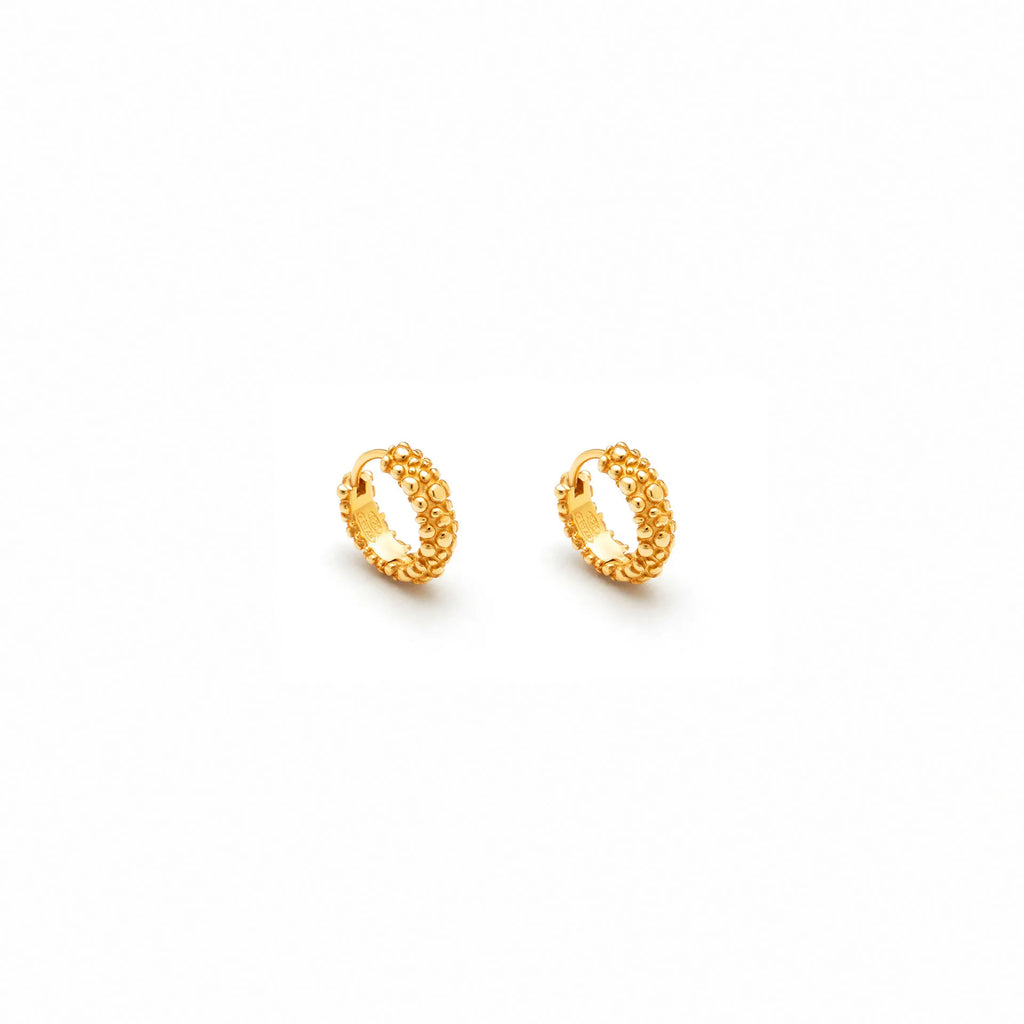 Orecchini Huggie Perlage - ORECCHINI