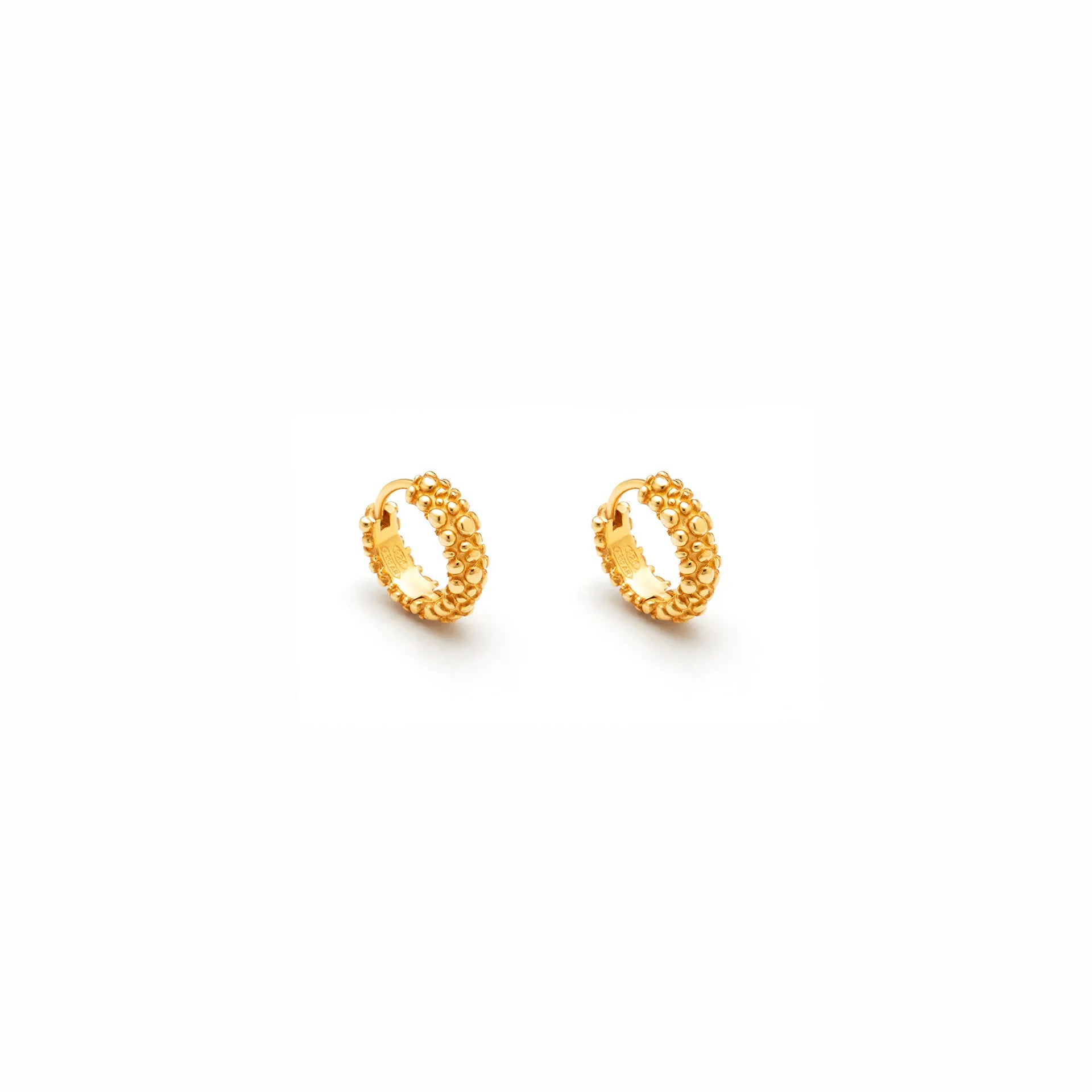 Orecchini Huggie Perlage - ORECCHINI