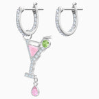 ORECCHINI NO REGRETS COCKTAIL, MULTICOLORE, PLACCATURA RODIO