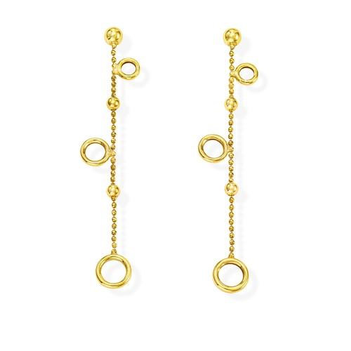 Orecchini Orbite Dorato