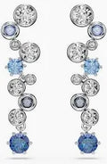 Orecchini pendenti Constella Taglio misto Blu Placcato rodio - ORECCHINI