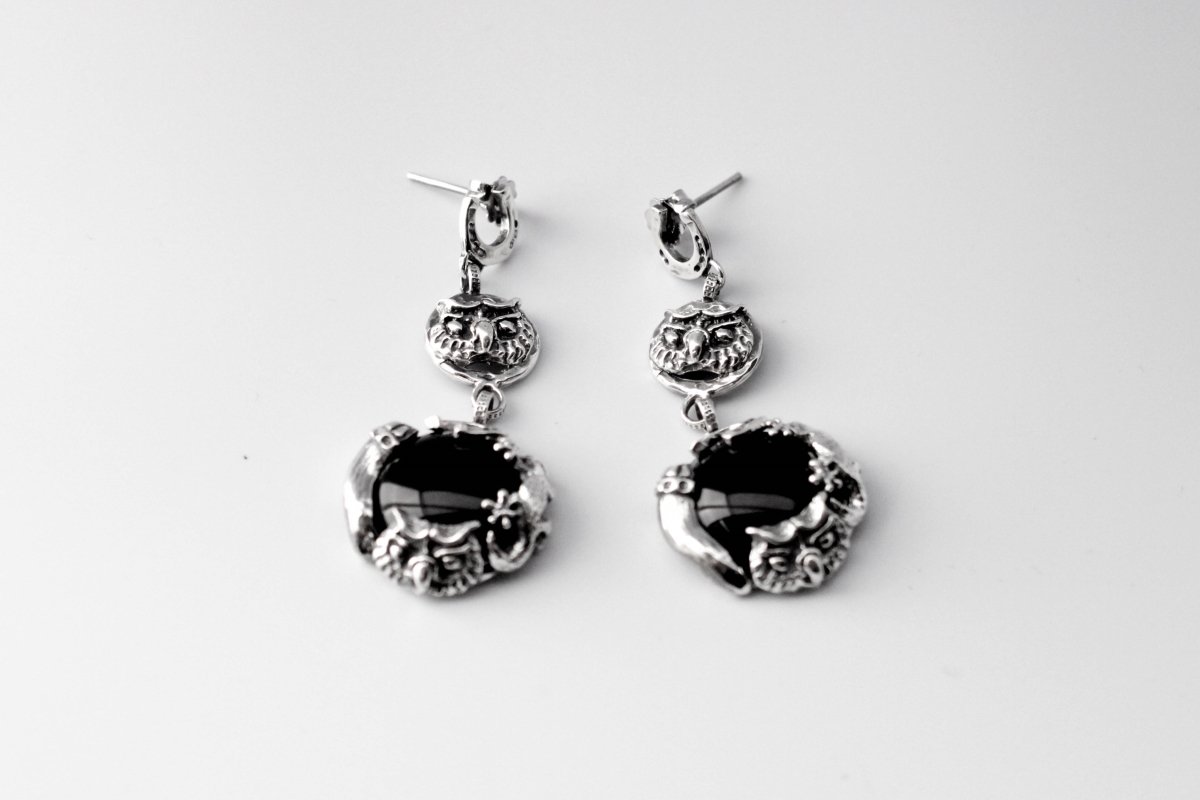 ORECCHINI PENDENTI; FORTUNA GUFO