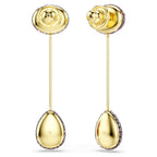Orecchini pendenti Sublima Taglio Pear, Rossi, Finitura oro 18K
