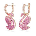 Orecchini pendenti Swarovski Iconic Swan