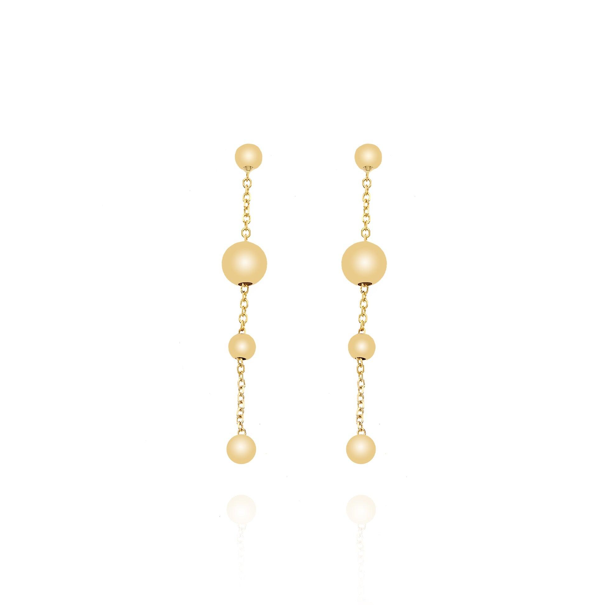 Orecchini Sfera d'Oro
