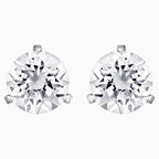 ORECCHINI SOLITAIRE BIANCO