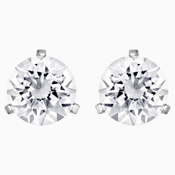 ORECCHINI SOLITAIRE BIANCO