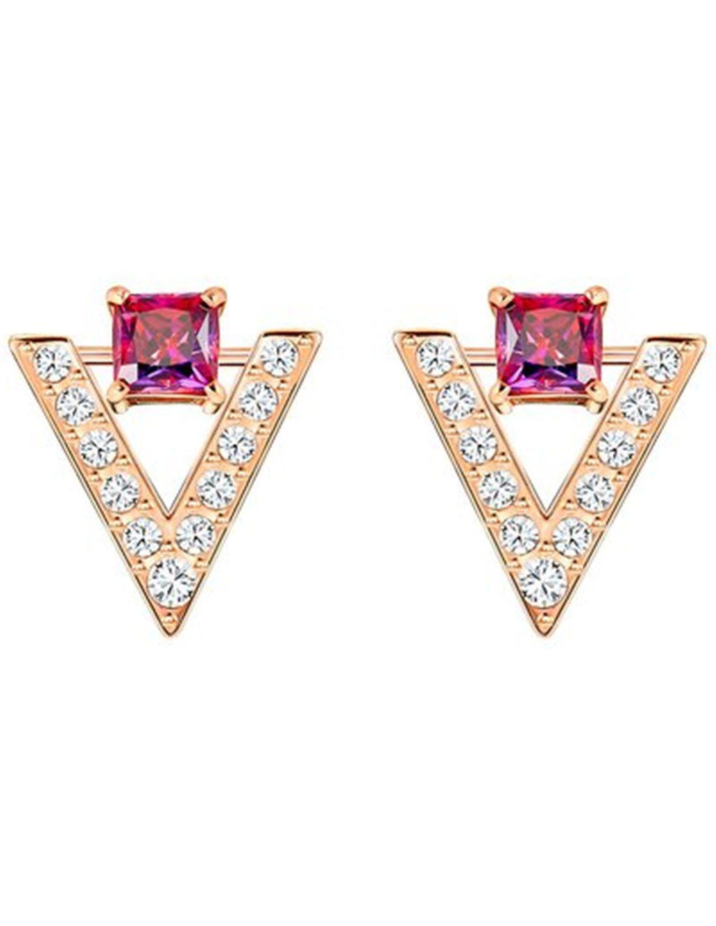 Orecchini Swarovski 5249350 placcato Oro Rosa con cristalli Swarovski collezione Funk