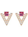 Orecchini Swarovski 5249350 placcato Oro Rosa con cristalli Swarovski collezione Funk
