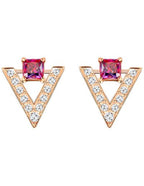 Orecchini Swarovski 5249350 placcato Oro Rosa con cristalli Swarovski collezione Funk