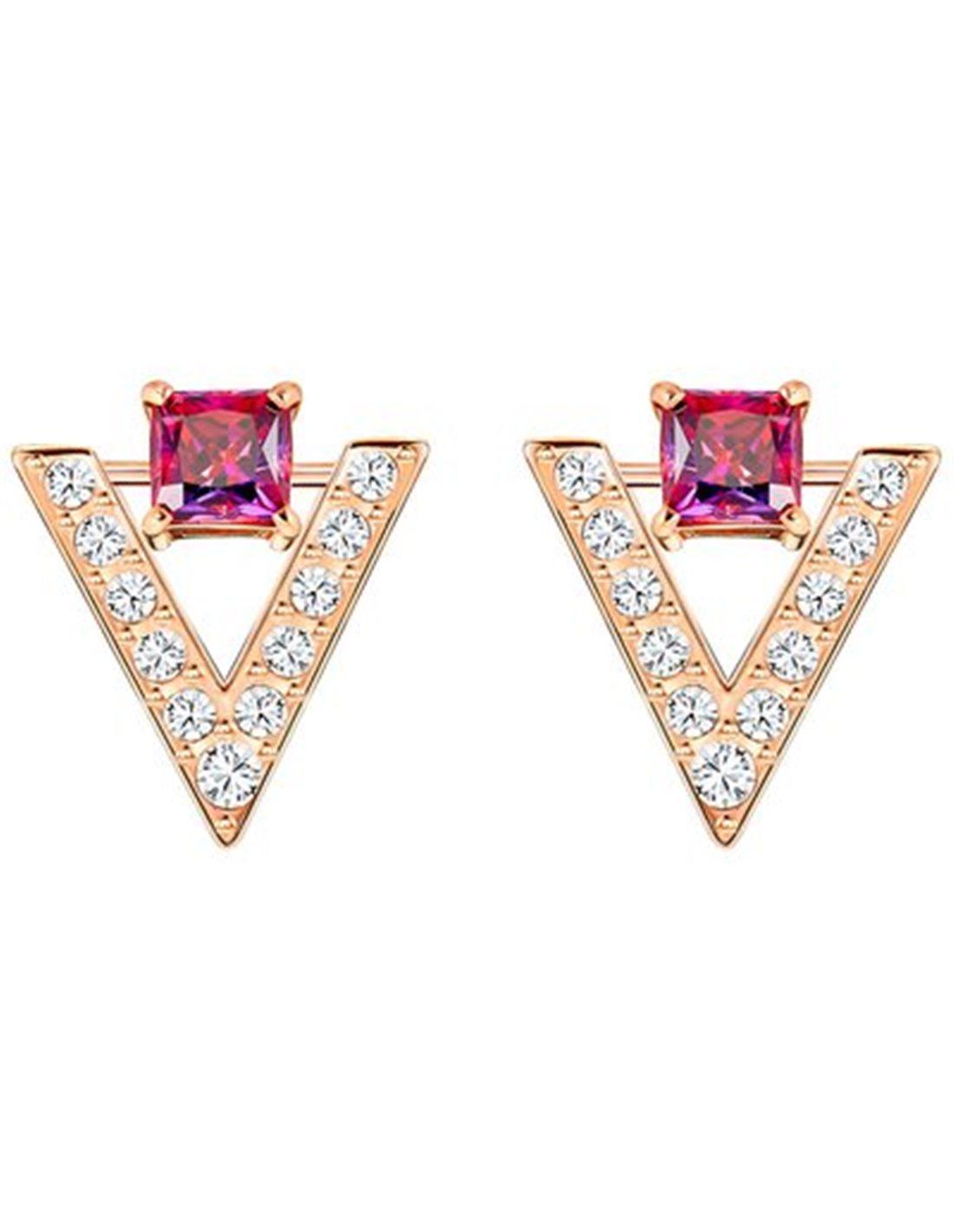 Orecchini Swarovski 5249350 placcato Oro Rosa con cristalli Swarovski collezione Funk