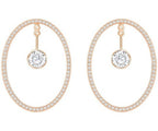 ORECCHINI SWAROVSKI HOOP FEVER