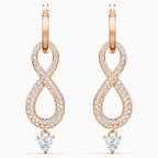 ORECCHINI SWAROVSKI INFINITY ROSA