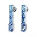 ORECCHINI SWAROVSKI MILLENIA PENDENTI CON PIETRE TAGLIO OTTAGONALE AZZURRE Riferimento: 5696516