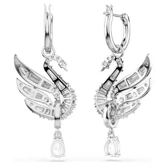 Orecchini Swarovski Swan Cigno: Eleganza Radiosa e Senza Tempo - ORECCHINI