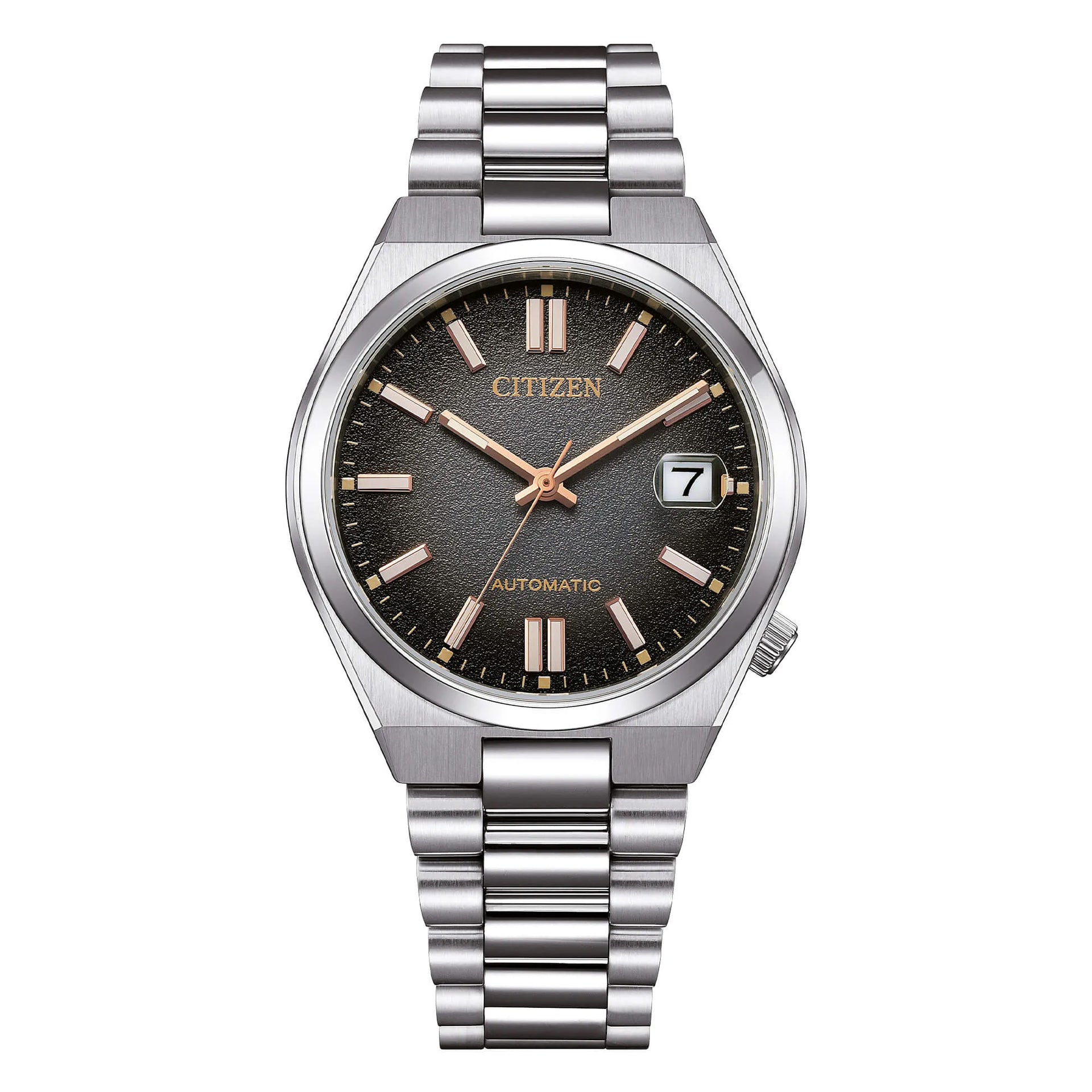 Citizen Orologio analogico automatico da uomo Tsuyosa, Oro rosa, standard size, Classico ed elegante Citizen Orologio analogico automatico da uomo Tsuyosa, Oro rosa, standard size, Classico ed elegante