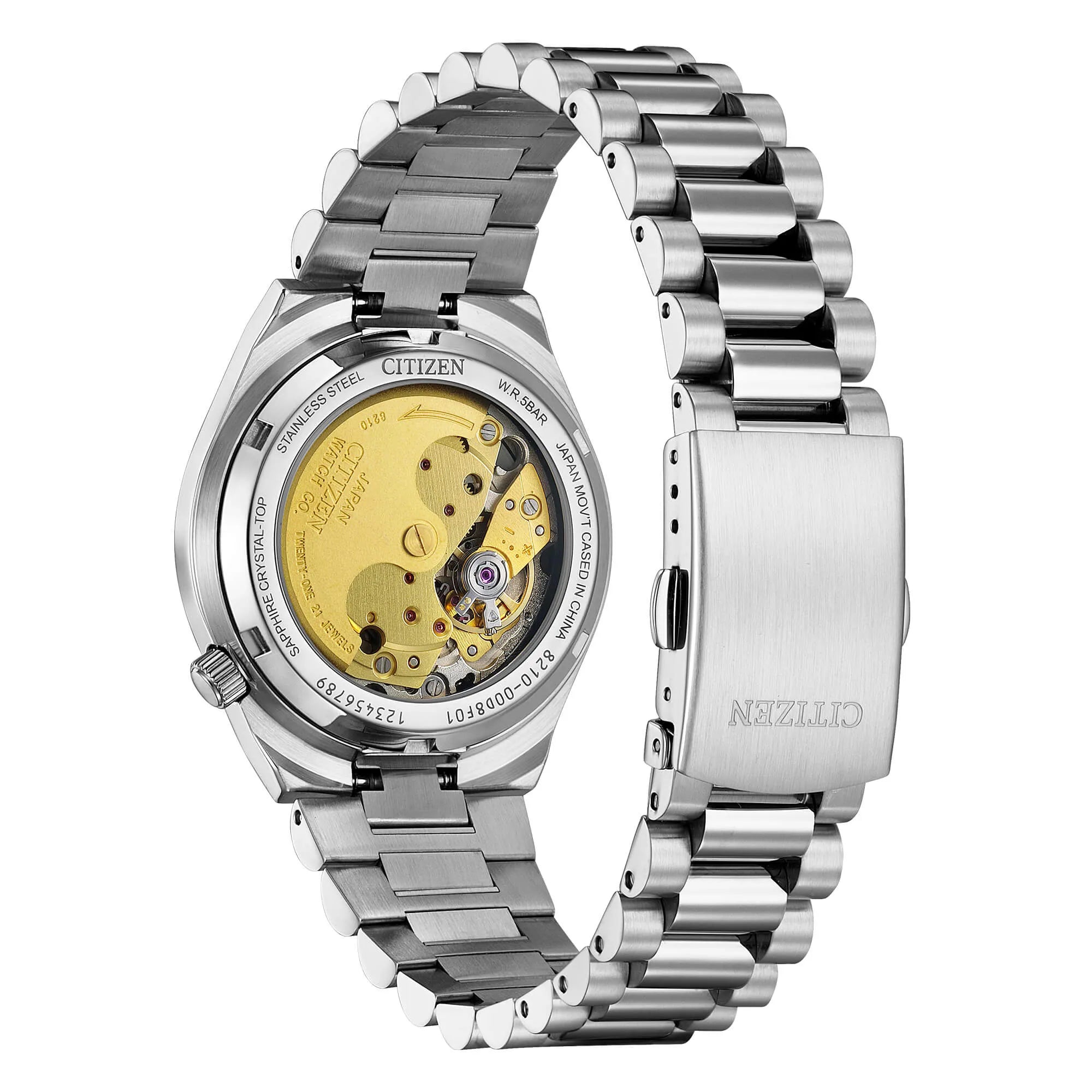 Orologio Automatico Citizen Tsuyosa 37mm Time Slip Edizione Limitata - NJ0200-50E - OROLOGIO