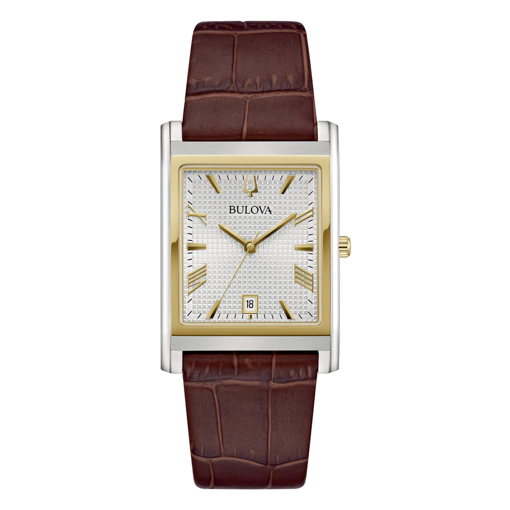 Orologio Bulova Classic Rectangle Bicolore - OROLOGIO